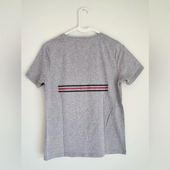 Tommy Hilfiger classic monogram grey short sleeve tee shirt size S - Picture 2 of 5